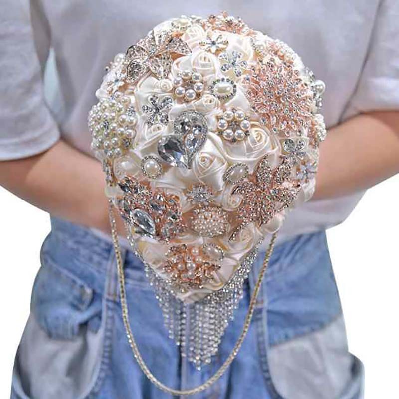 Wholesale Price Fashion Multiple Colors Rose Bouquet Flowers Artificial Roses For Home Party Wedding Decoration Wedding Bouquet Bridesmaids Bouquet