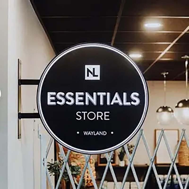 Custom Wall Mounted 3D Logo Led Sign UV Print Acrylic LED Lights For Store