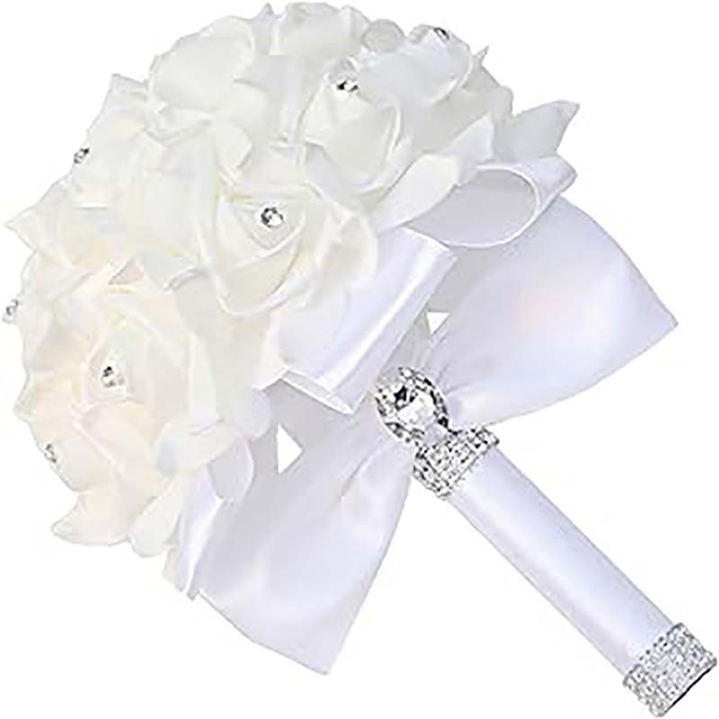 Bride Holding Flowers, high Simulation pu Calla Lily Bouquet, and Never Withered Bouquet, Bridesmaids Bouquets
