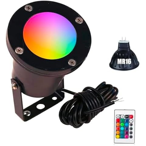 RGB 10W LED Underground Light Outdoor Ground Waterproof Courtyard Step Park Spotlight Sidewalk Path Floor Inground Lamp 110V