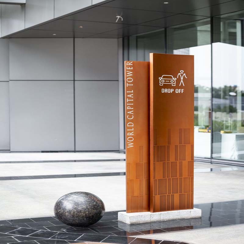 Lecede Custom Outdoor Waterproof Fixed Front Maintenance Advertising Business Sign Billboard Signage Board Led Screen Display