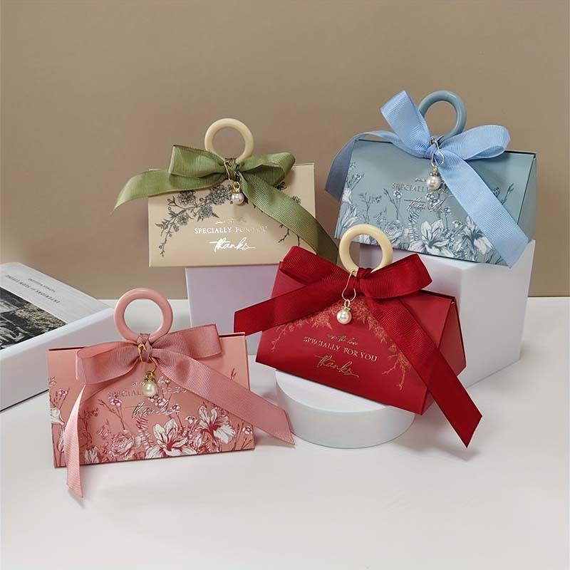 Wholesale Price Gift Box Wedding Favors Paper Candy Boxes with Custom Print Logo