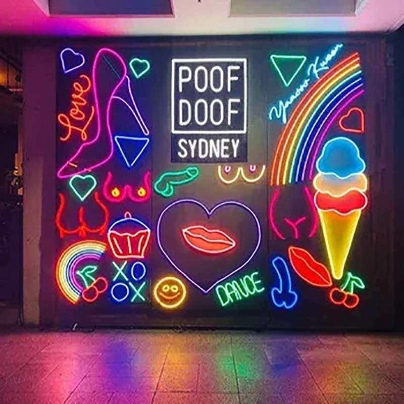 Lettering Light Logo Custom LED Light Custom Neon Sign