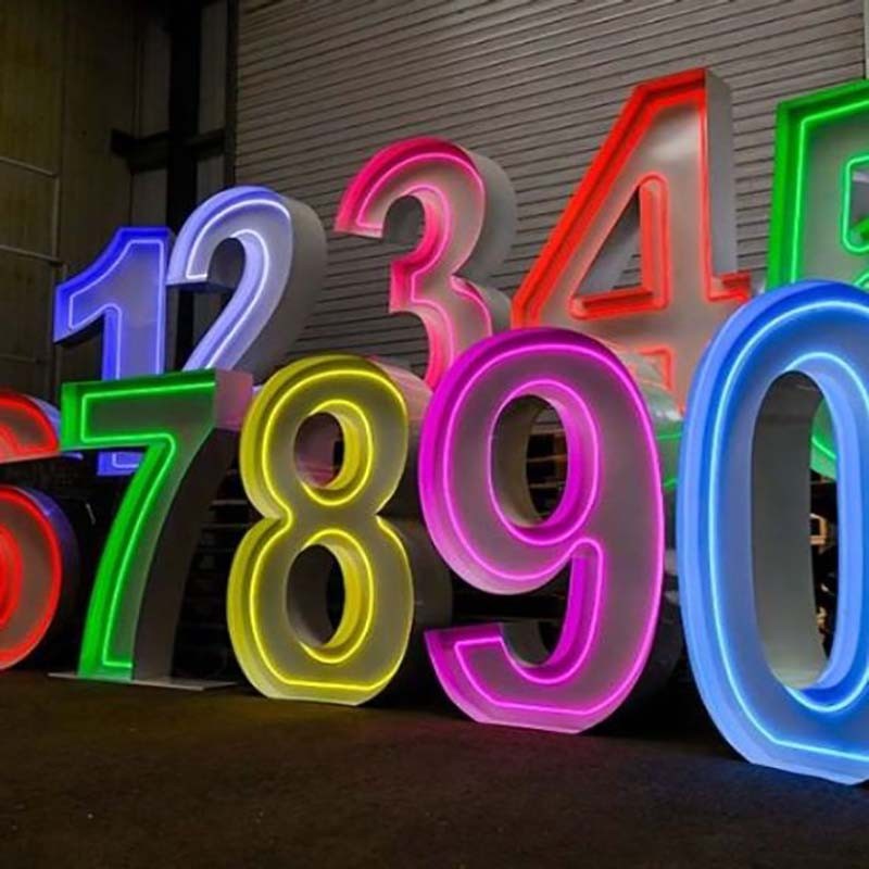 2024 fushun Event rental props wedding decorative marquee letters giant oh baby for party supplies decorations