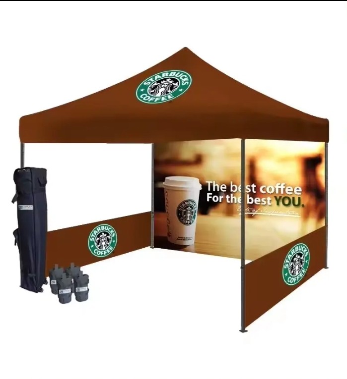Digital Printing 10X10ft Custom Aluminum Canopy Tents Advertising Pop Up Tents For Outdoor Trade Show Display Events